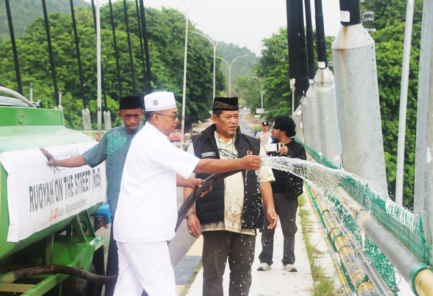 Asosiasi Internasional untuk Pencegahan Bunuh Diri (IASP) Amerika Serikat Apresiasi Ruqyah Akbar di Jembatan I Barelang Batam